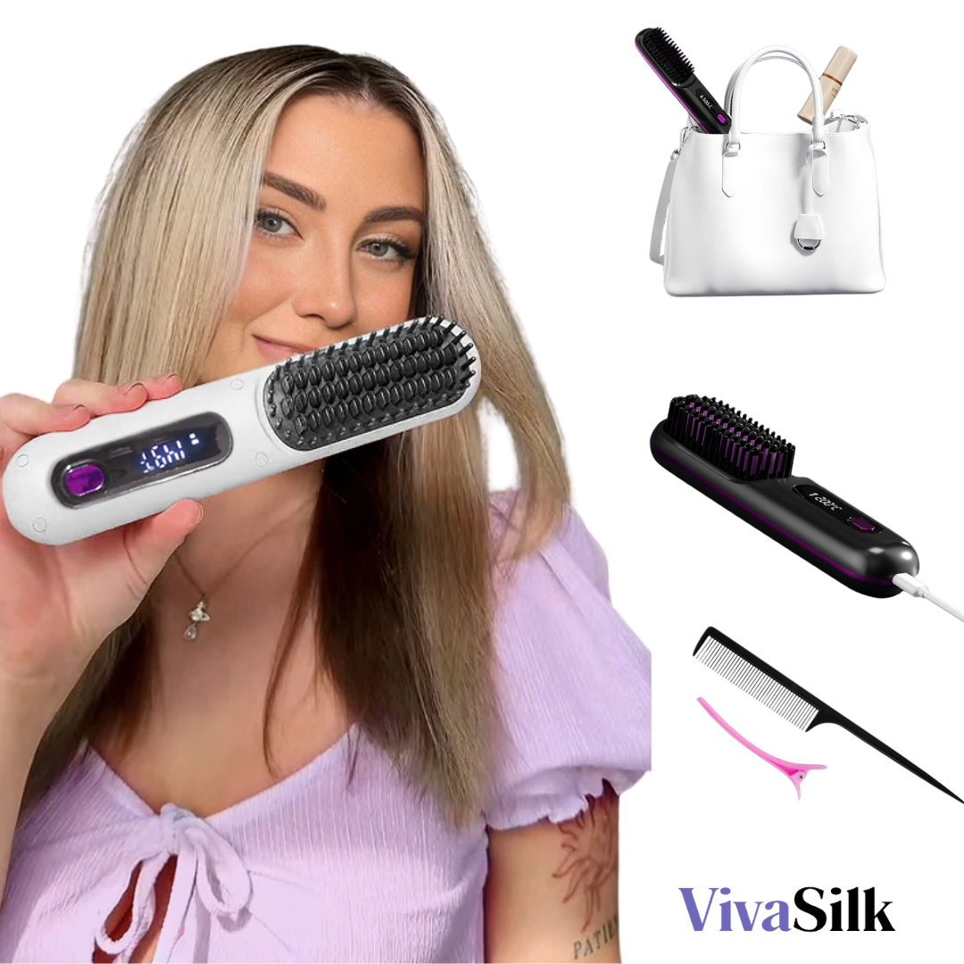 VivaSilk™ Hair Straightening Brush